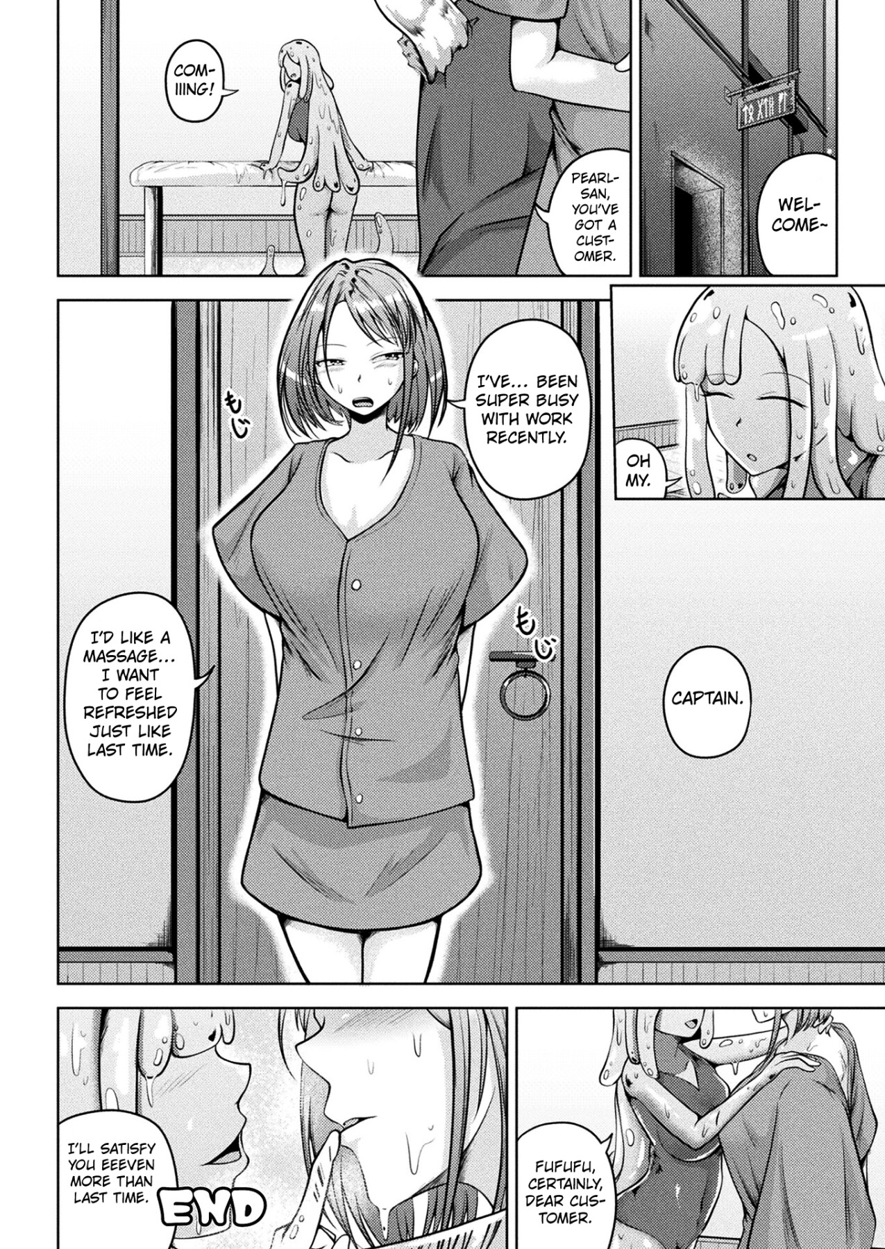 Hentai Manga Comic-Sticky Slime Course Debut-Read-22